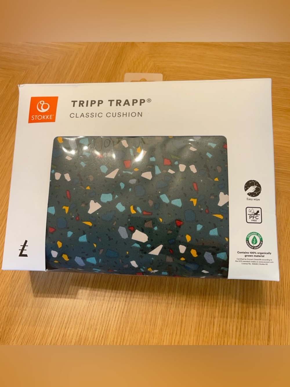 Stokke Tripp Trapp Classic Cushion Terrazzo Easy Wipe New Sealed